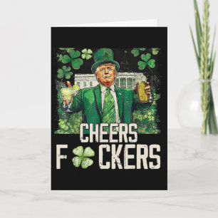 Tarjeta Saludos Ers Día de San Patricio Cerveza Divertida