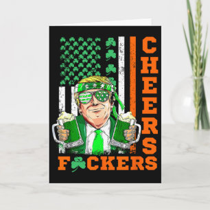 Tarjeta Saludos Ers día de San Patricio divertido beber ce