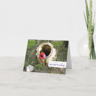 Tarjeta Saludos Notecard de Red Hat