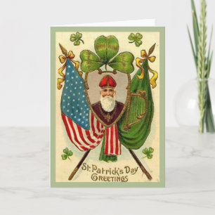 Tarjeta Saludos por el Día de San Patricio