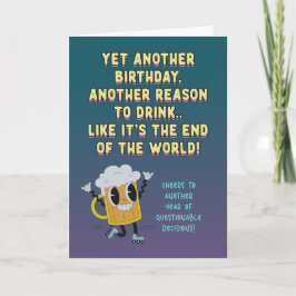 Tarjeta Saludos por otro año de decisiones cuestionables