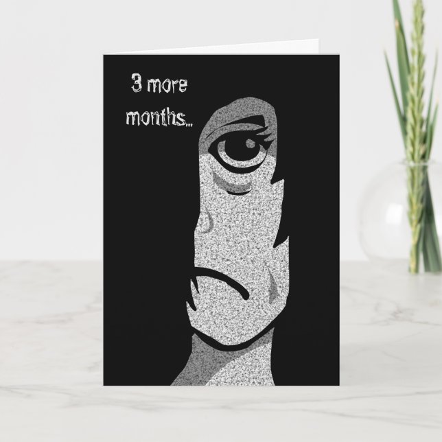 Tarjeta Saludos tempranos de Halloween (Anverso)