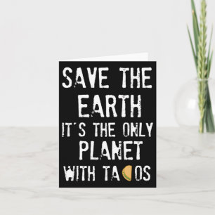 Tarjeta Salva La Tierra Salva La Tierra Nuestro Planeta
