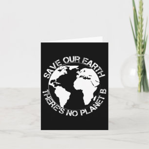 Tarjeta Salva Nuestro Planeta - No Hay Planeta B - Regala