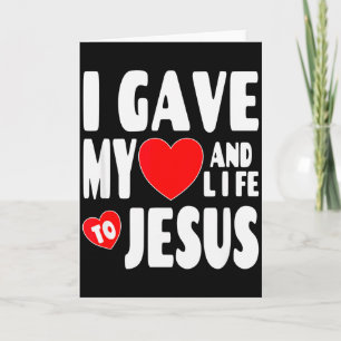 Tarjeta Salvación Cristiana San Valentín Di Mi Corazón Vid