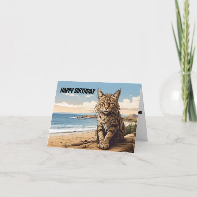 Tarjeta salvaje cretense (Anverso)