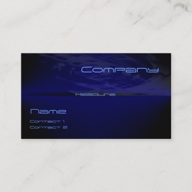 Tarjeta salvaje del perfil del giro (Anverso)