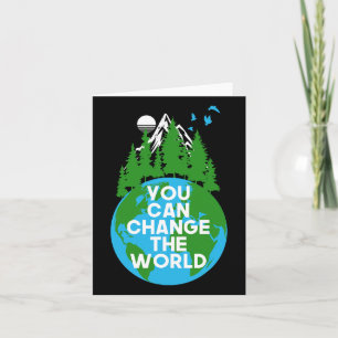 Tarjeta Salvar a los amantes del planeta Madre Tierra Guay
