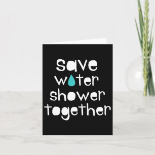 Tarjeta Salvar el agua Salvar la Tierra Nuestro planeta Am