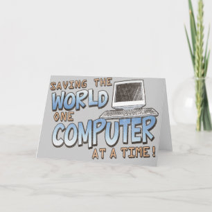 Tarjeta Salvar el mundo