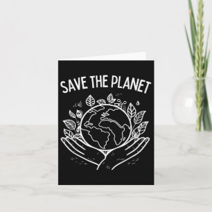 Tarjeta Salvar El Puerto Ambiental D Del Día De La Tierra 