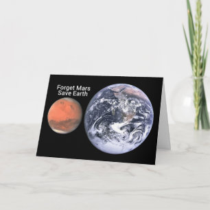 Tarjeta Salvar la Tierra
