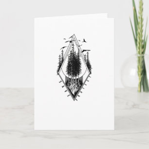 Tarjeta Salvar y proteger nuestro bosque