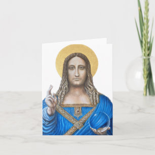 Tarjeta Salvator Mundi