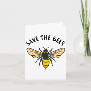Tarjeta Salven A Las Abejas Salven Nuestro Planeta Abeja M