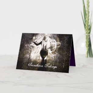 Tarjeta Samhain Tidings