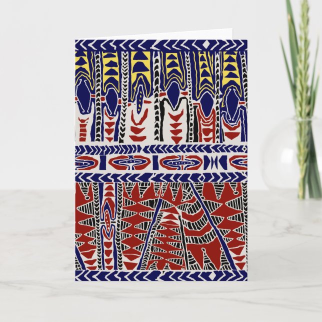 Tarjeta Samoa Batik (Anverso)