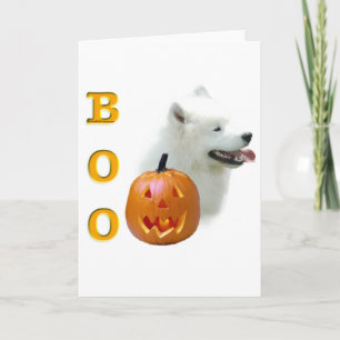Tarjeta Samoyed Boo