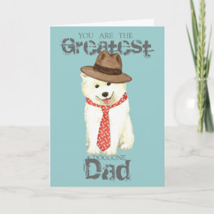 Tarjeta Samoyed Dad