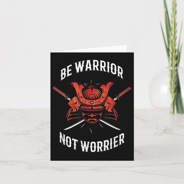 Tarjeta Samurai Motivation, Musashi Srit  (Anverso)