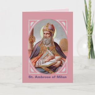 Tarjeta San Ambrosio de Milán (BEN 001)