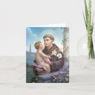 Tarjeta San Antonio de Padua