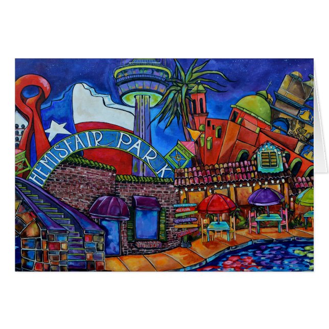 tarjeta san antonio del centro (Anverso (Horizontal))