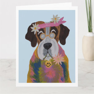 Tarjeta San Bernardo Hippie