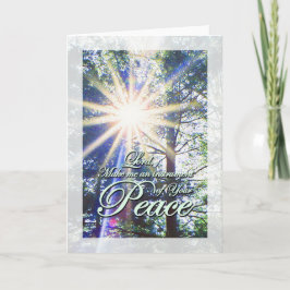 Tarjeta San Francisco: Paz