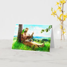 Tarjeta San Francisco y los sermonederos de los pájaros