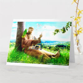 Tarjeta San Francisco y los sermonederos de los pájaros