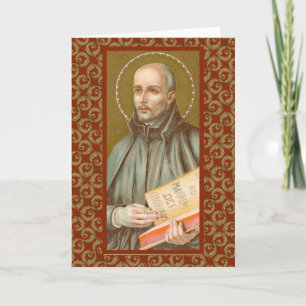 Tarjeta San Ignacio de Loyola (27 JM) Saludo