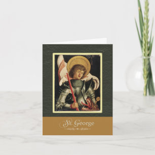 Tarjeta San Jorge Ruega Por Nosotros