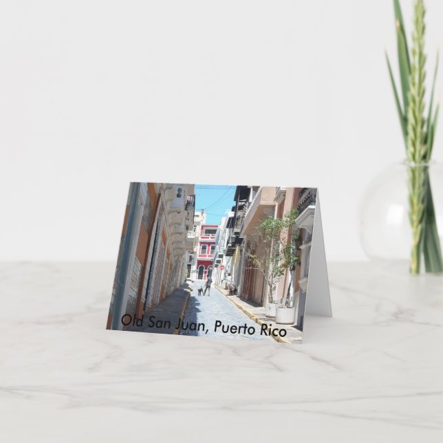 Tarjeta San Juan viejo Notecards (Anverso)