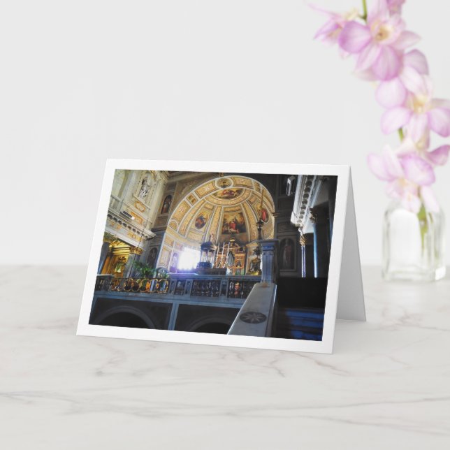 Tarjeta San Martino Ai Monti, Roma, Italia (Orquídea)