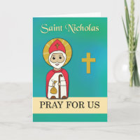 San Nicolás ruge por el santo simple católico
