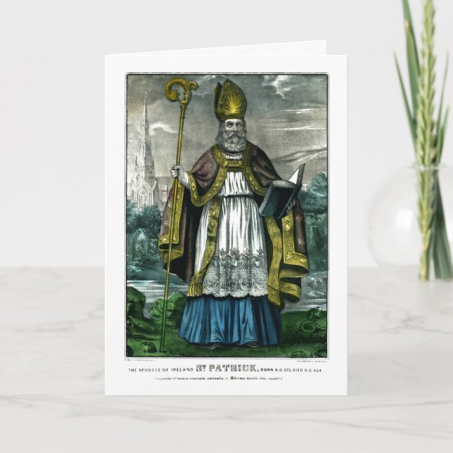 Tarjeta San Patricio (Anverso)
