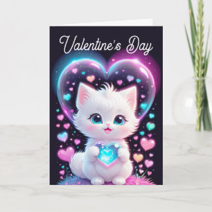 Tarjeta San Valentín Adorable Día de San Valentín