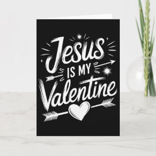 Tarjeta San Valentín Cristiano Jesús Es Mi Valentín, Valen