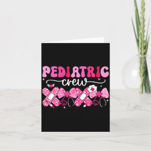 Tarjeta San Valentín Pediátrico Equipo de Enfermeras Peds 