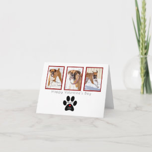 Tarjeta San Valentín personalizado - El amor es un perro