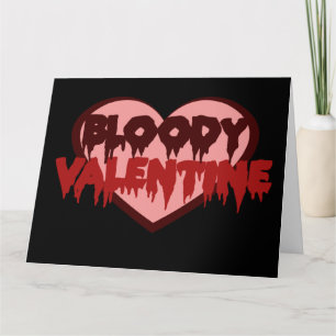 Tarjeta San Valentín Sangriento