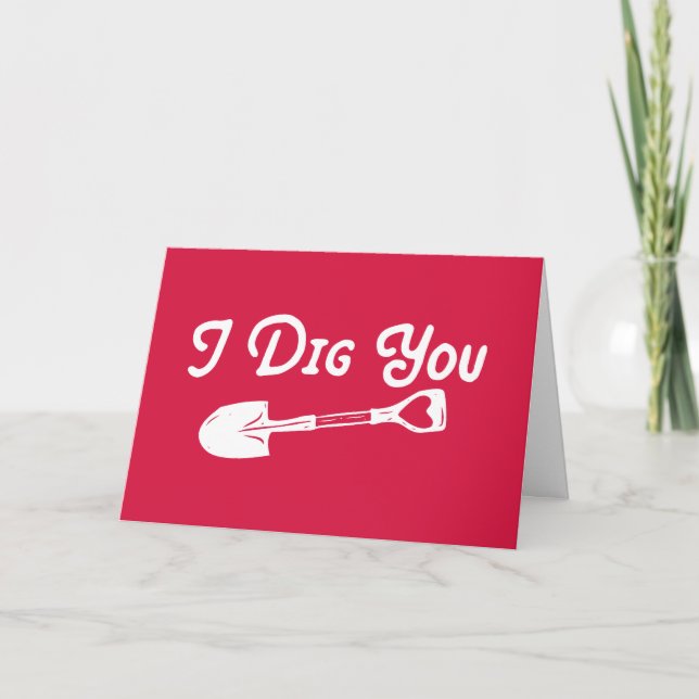 Tarjeta San Valentín te canto (Anverso)