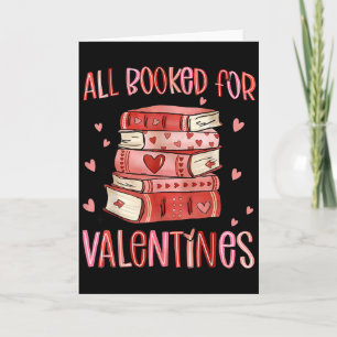 Tarjeta San Valentín Todo Reservado Para Amantes De Libros