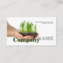 Tarjeta sana del vegetariano de la vida del verde