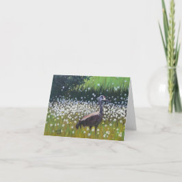Tarjeta Sandhill Crane