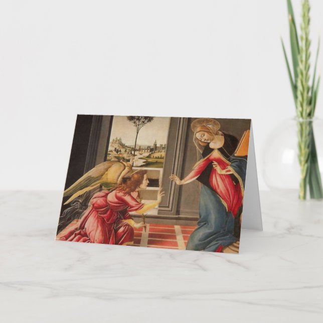 Tarjeta Sandro Botticelli - la CROMATOGRAFÍA GASEOSA del (Anverso)
