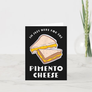 Tarjeta Sandwich de queso Pimento - Graciosos maestros gol