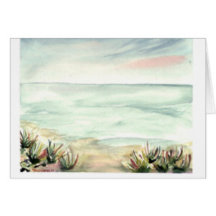 Tarjeta Sandy Beach