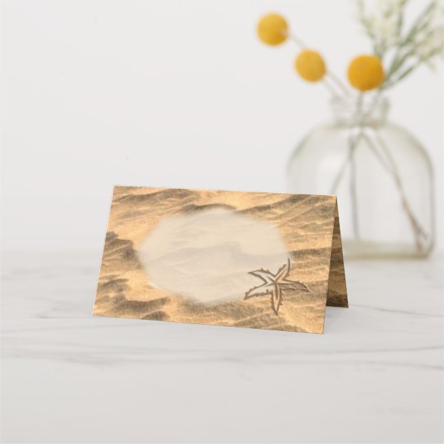 Tarjeta Sandy Beach Place (Anverso)